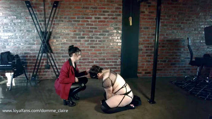 Kitten Play Part 3 Praise And Edging Play - DOMME CLAIRE - MP4