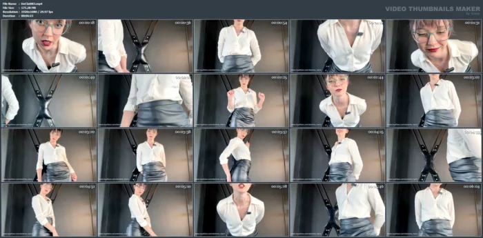 Librarian - Edging With Body Worship - DOMME CLAIRE - MP4