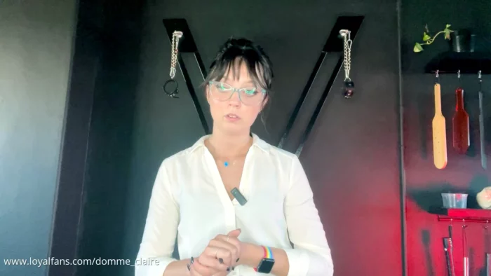 Librarian - Let's Do Some Goal Settings - DOMME CLAIRE - MP4