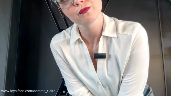 Librarian - Tease But No Touch - DOMME CLAIRE - MP4