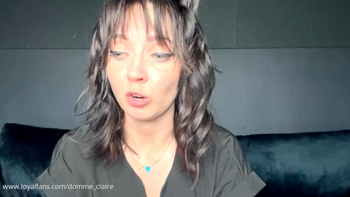 Lil One Wakes Up From A Nightmare Very Scared But There's No Need To Worry - DOMME CLAIRE - MP4