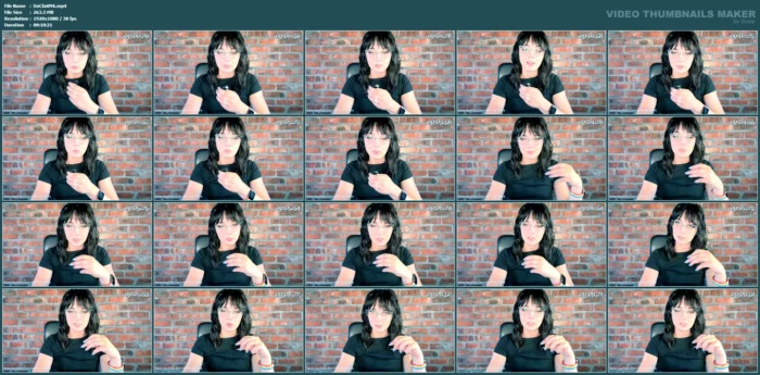 Mistress K Letters 13 White Xmas - DOMME CLAIRE - MP4