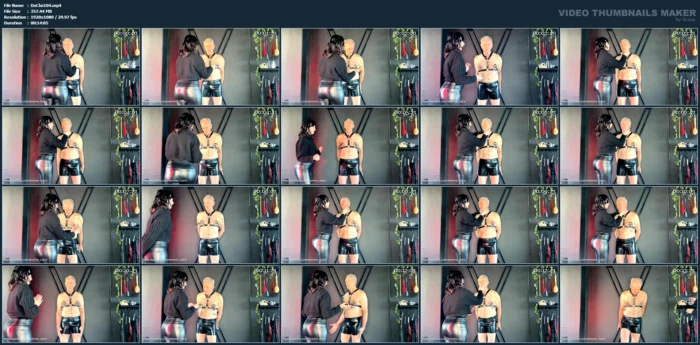 Nipple Torture And Breath Play - DOMME CLAIRE - MP4