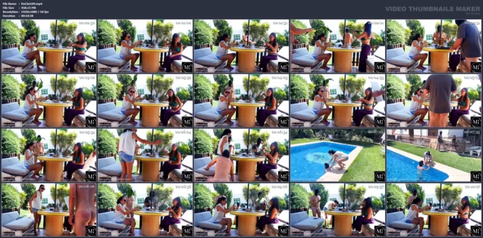S321 Almuerzo Casual De Las Señoras Parte 1 - DOMME CLAIRE - MP4
