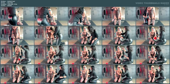 Sensory Deprivation & Shibari Bondage - DOMME CLAIRE - MP4