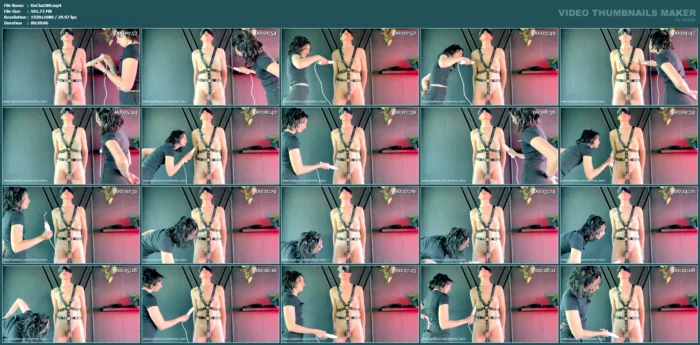 Violet Wand Sensation Play - DOMME CLAIRE - MP4