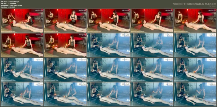 Wax Play - I Have Some Fun With Kajira - DOMME CLAIRE - MP4