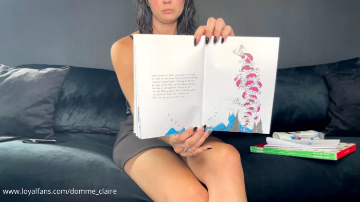 We're Reading Dr Seuss' Yertle The Turtle - DOMME CLAIRE - MP4