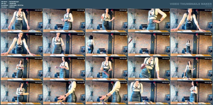 Woodwork Teacher & Student Roleplay - After Class Motivation - DOMME CLAIRE - MP4