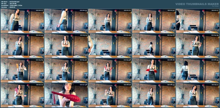 Woodwork Teacher & Student Roleplay - Finding My New Student Simp - DOMME CLAIRE - MP4