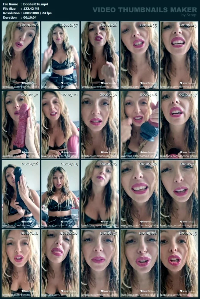 Cuckold Story With Cocks - DOMINA GHALIA / MISTRESS GHALIA CASERO - MP4