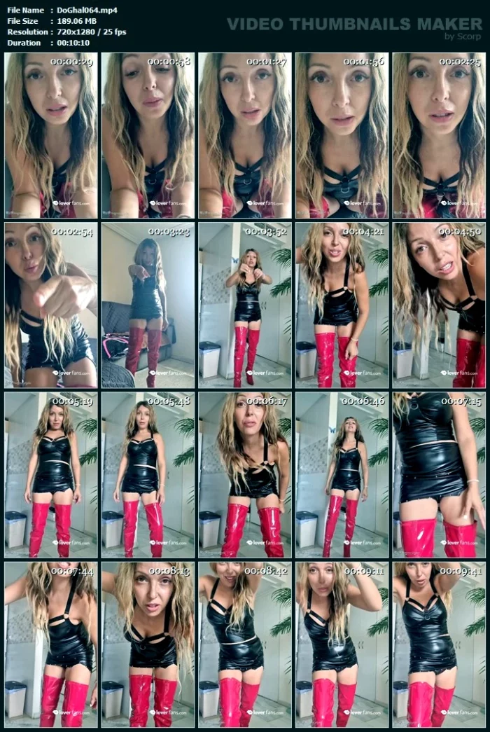 I'm Outraged At This Ballbusting Story - DOMINA GHALIA / MISTRESS GHALIA CASERO - MP4