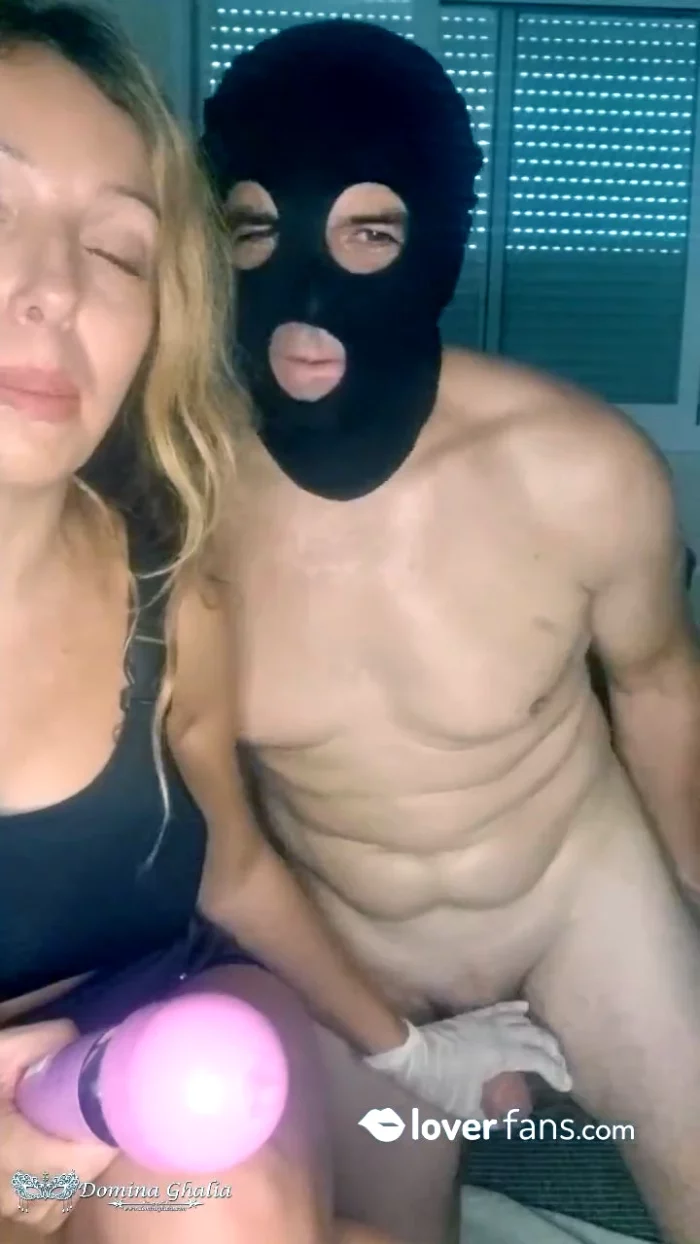 I Milk Him And Play With The Hitachi And Finally Make Him Eat His Own Cum - DOMINA GHALIA / MISTRESS GHALIA CASERO - MP4