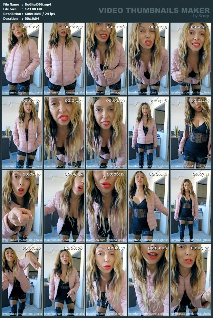 I Pretend You're My Neighbor And Before Entering A Community Meeting - DOMINA GHALIA / MISTRESS GHALIA CASERO - MP4