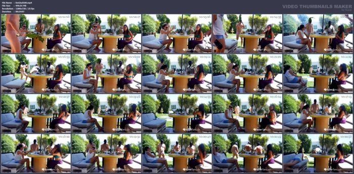 Isis And Ghalia Eating On A Normal Day - DOMINA GHALIA / MISTRESS GHALIA CASERO - MP4