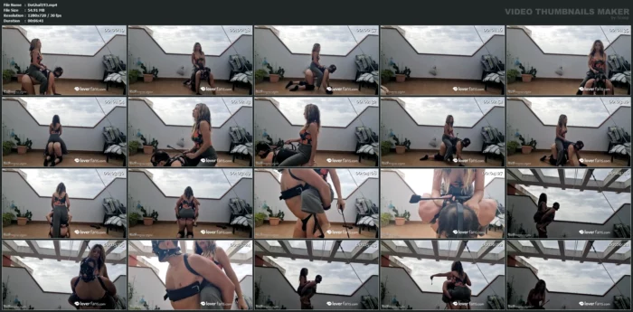 Trying New Things With My Horse - DOMINA GHALIA / MISTRESS GHALIA CASERO - MP4