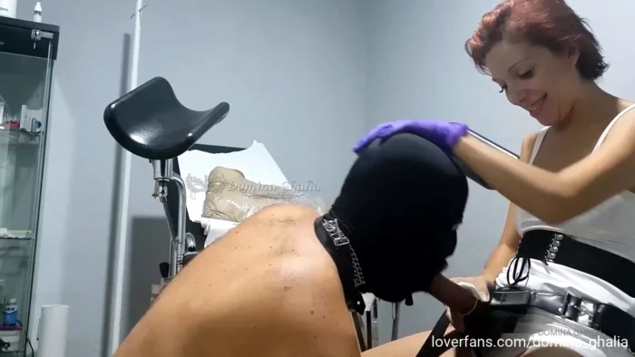 Some Spanking, Nipple Play... Of Course, A Good Cock Sucking And Sodomizing - DOMINA GHALIA / MISTRESS GHALIA CASERO - MP4