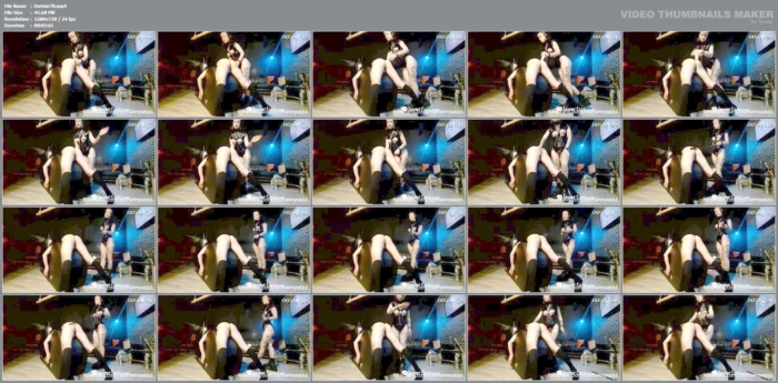 Test Her Limits With Me In A Spanking Session With Several Dungeon Toy - DOMINATRIX ONIRIKA / DOMINA ONI HANNYA - MP4