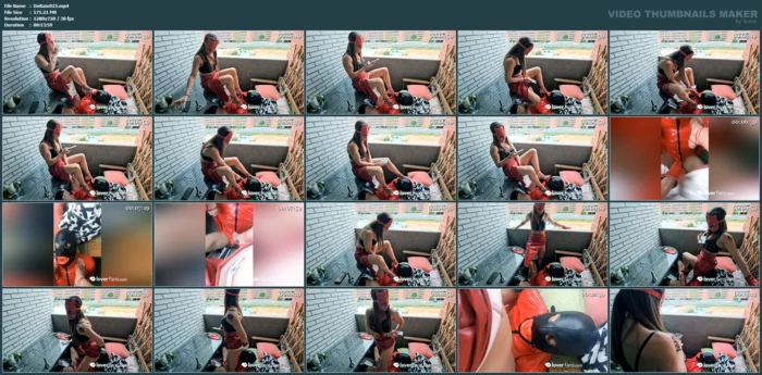 Cigarette Butts Should Be Trampled Under The Soles Of My Shoes - DOMINA RAIXEL - MP4