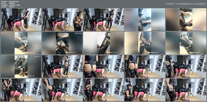 Do You Like Being Tied To My Piggy Foal? - DOMINA RAIXEL - MP4