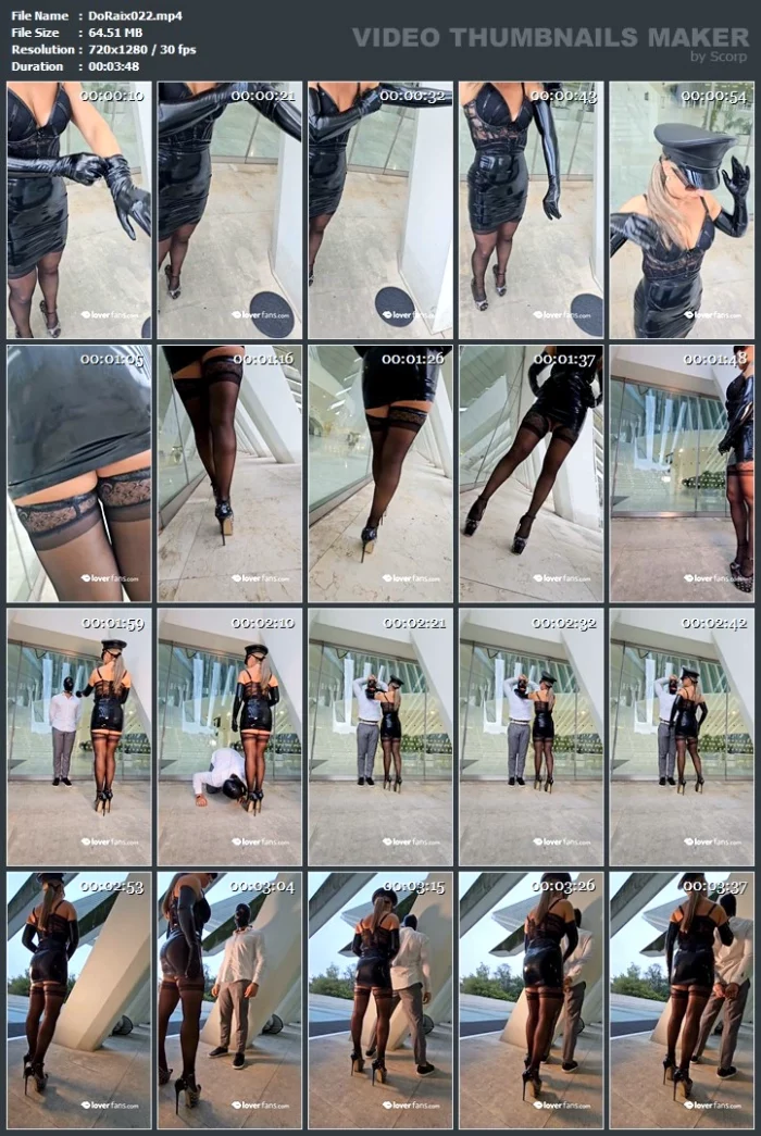 Do You Like To Admire Your Mistress With A Second Skin Of Latex? - DOMINA RAIXEL - MP4
