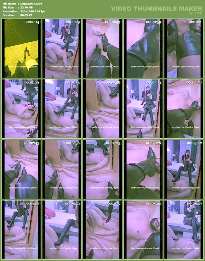 I Walked Down The Street In My Leather Boots, Confident, Dominant, Shiny - DOMINA RAIXEL - MP4