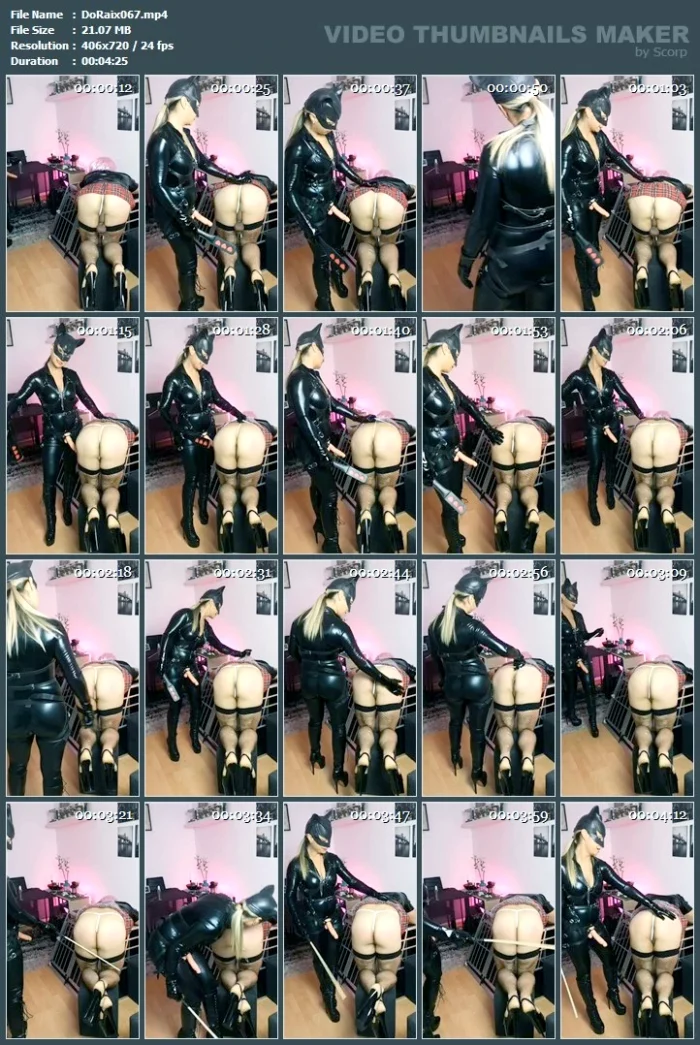 My Little Fox Lets Me Play With Her Ass - DOMINA RAIXEL - MP4
