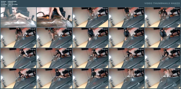 The Touch Of The Latex Accentuates Your Sensations - DOMINA RAIXEL - MP4