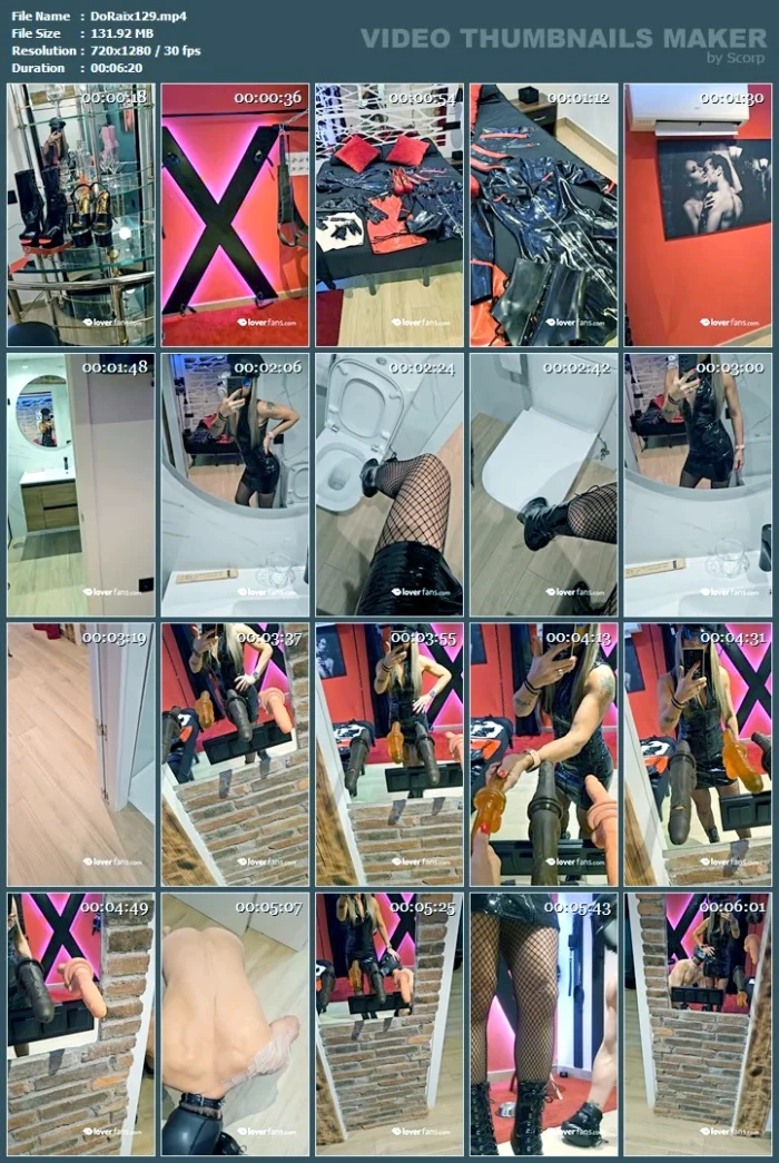 Follow Me Doggy... And Maybe You'll Get A Juicy Prize - DOMINA RAIXEL - MP4