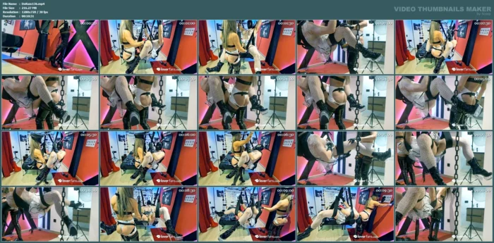 You Follow My Perfect Ass Drooling... On All Fours - DOMINA RAIXEL - MP4
