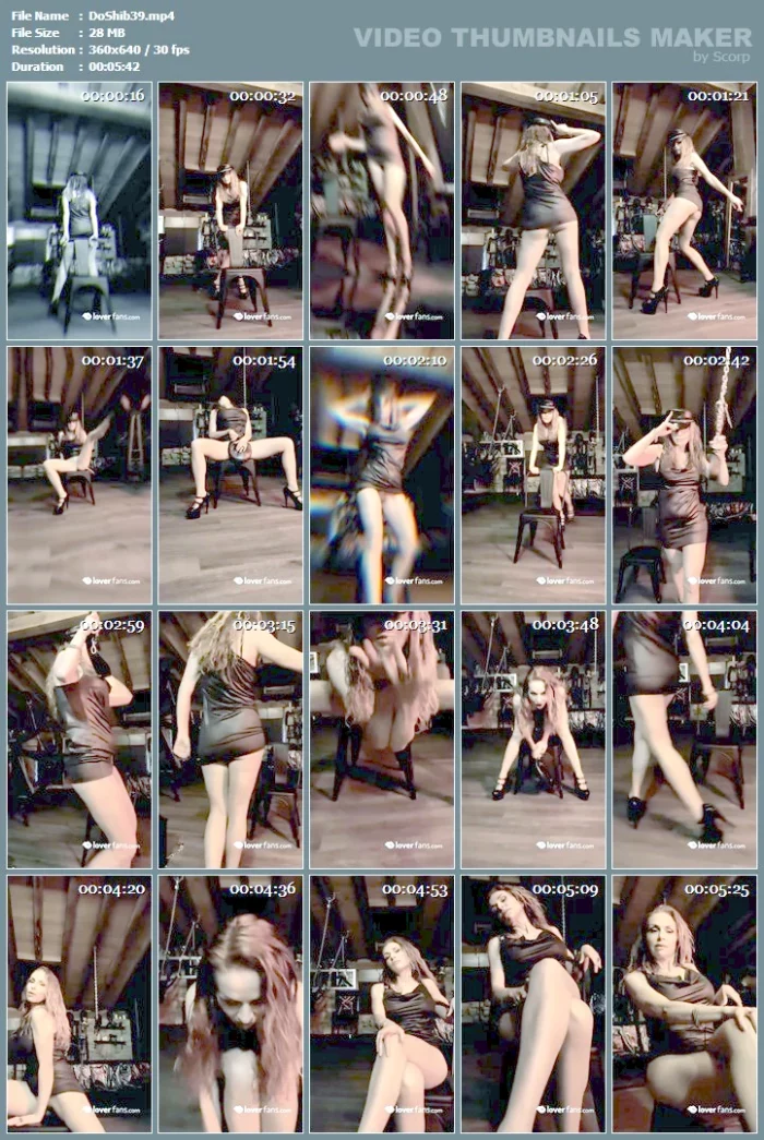 Sensual Dancing - DOMINA SHIBANA - MP4
