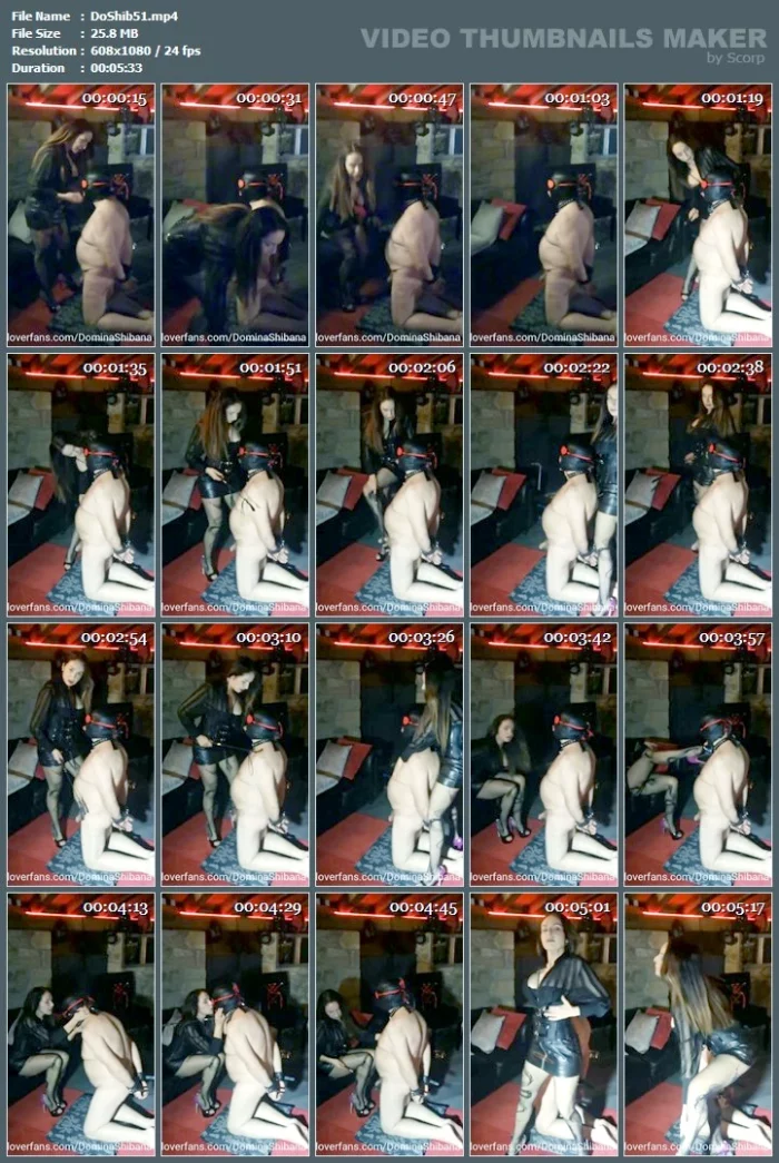 With My Dog - DOMINA SHIBANA - MP4