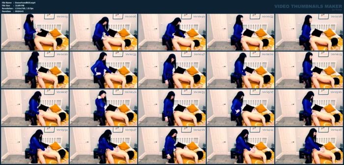 Bedroom Pegging 3 - DOMESTIC FEMDOM / EYEMBLACKSHEEP - MP4