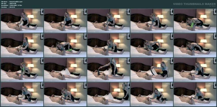Blow Job With CBT Twist - DOMESTIC FEMDOM / EYEMBLACKSHEEP - MP4