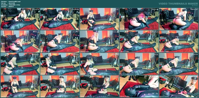 Leather Edging And Ruined Orgasm - DOMESTIC FEMDOM / EYEMBLACKSHEEP - MP4