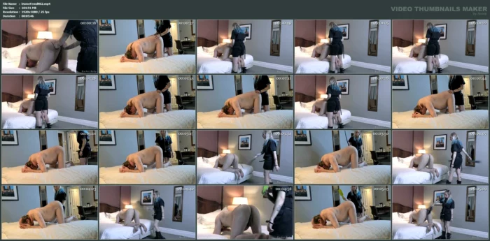 Pegged And Spanked By Emo Neighbour - DOMESTIC FEMDOM / EYEMBLACKSHEEP - MP4