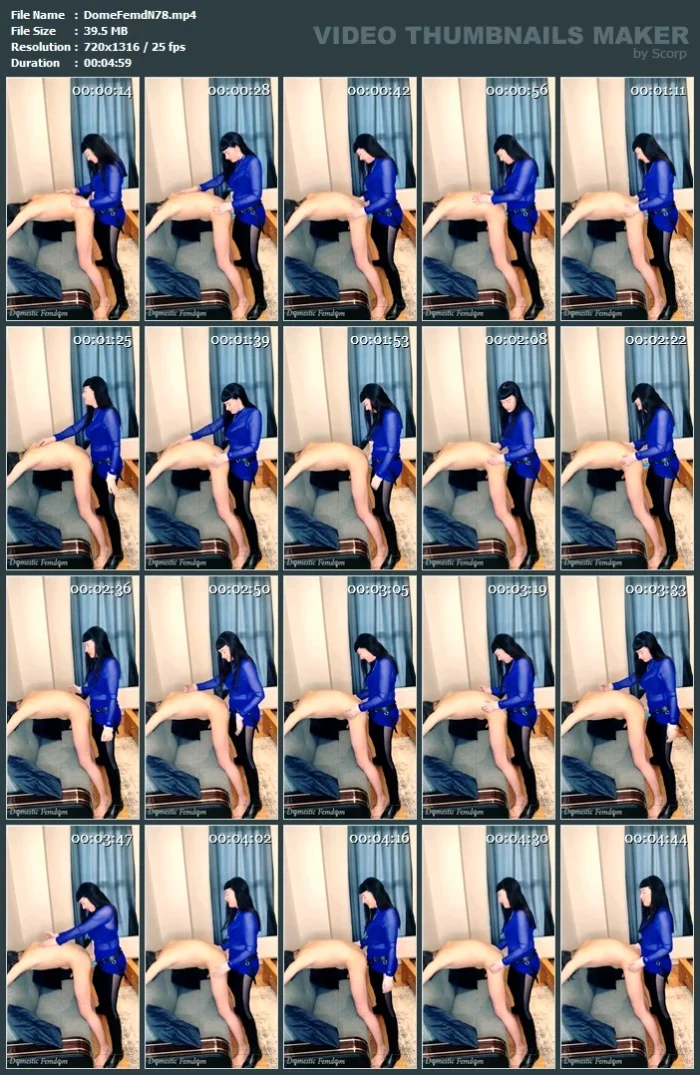 Sitting Room Pegging - DOMESTIC FEMDOM / EYEMBLACKSHEEP - MP4