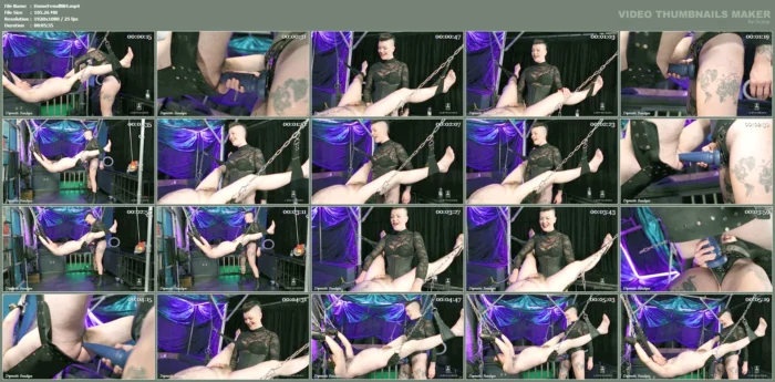 Stretching The Arsehole On The Sling - DOMESTIC FEMDOM / EYEMBLACKSHEEP - MP4