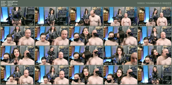 Two Glove-Covered Subs - DOMESTIC FEMDOM / EYEMBLACKSHEEP - MP4