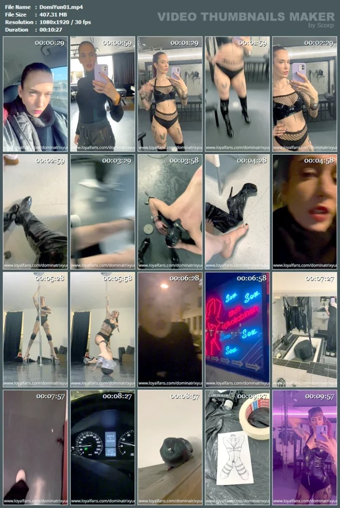 A Normal Day In My Life - DOMINATRIX YUNA - MP4
