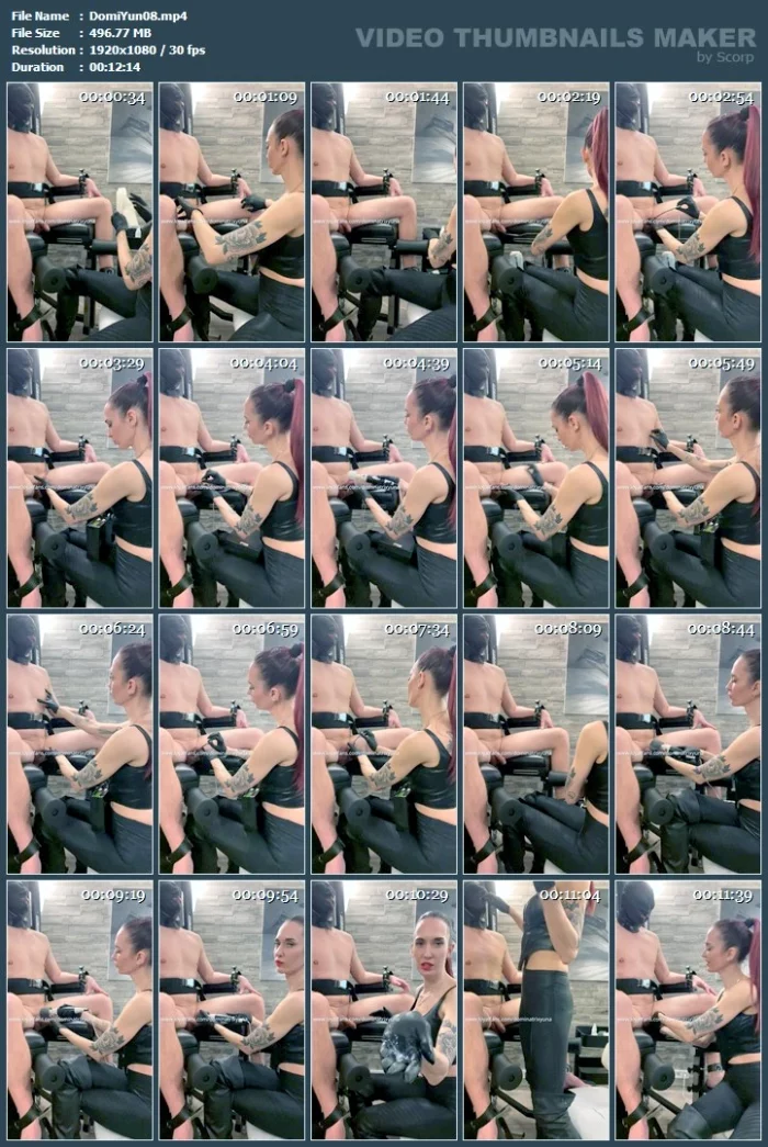 Electric Dilatator - DOMINATRIX YUNA - MP4