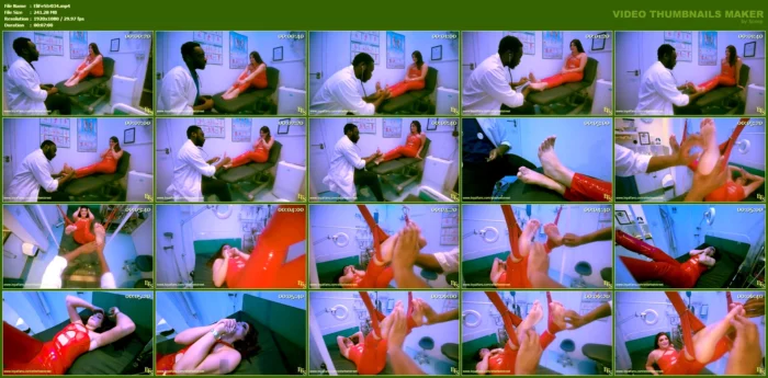 Dr. Soledetail Treats Moreeofkatlyn Feet In Tickle Therapy - ELITEFEETSTREET - MP4