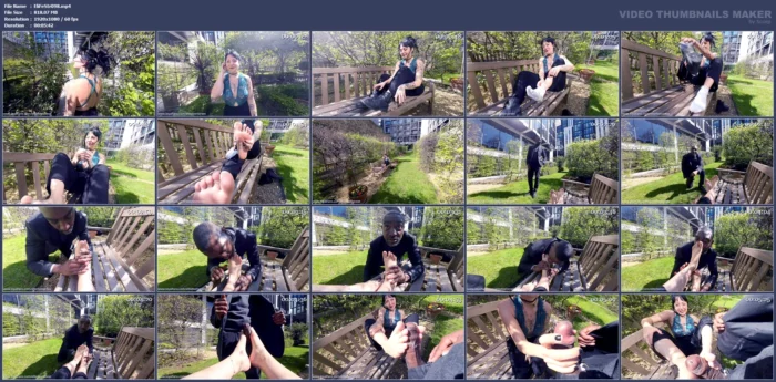 Mr Efs Gets The Perfect Snack On Lunchtime Break With Freaky Fjondas Feet - ELITEFEETSTREET - MP4
