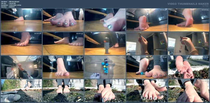 Squished! The Aatt Giantess Chronicles Ft Miss Aatt - ELITEFEETSTREET - MP4