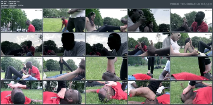 Worshipping Jays Feet In Public - ELITEFEETSTREET - MP4