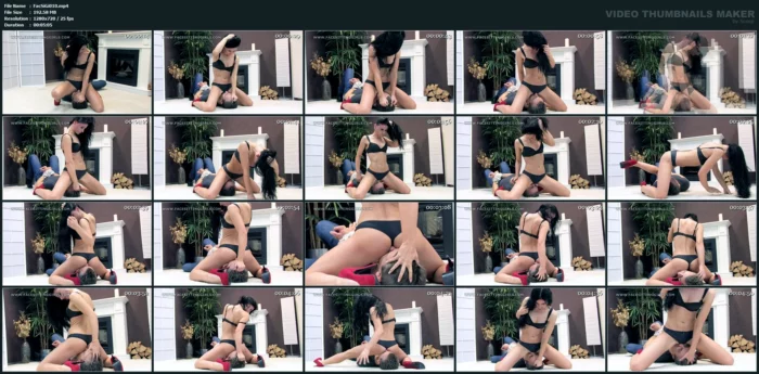 Alina Rides His Mug! - FACESITTINGGIRLS - MP4