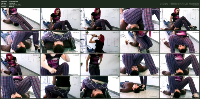 Degraded By A Punker Chick - FACESITTINGGIRLS - MP4