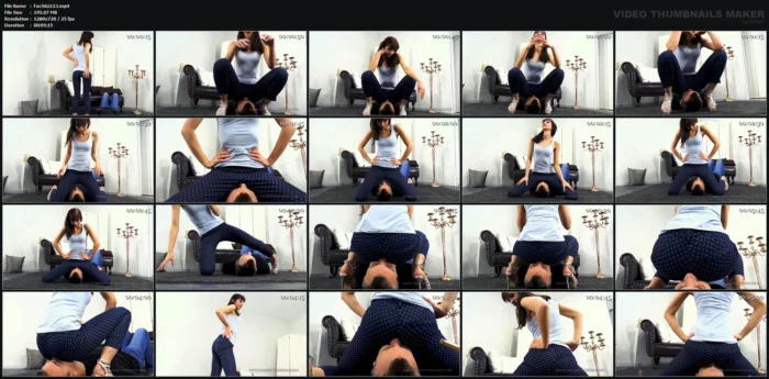 Facesitting Is His Destiny - FACESITTINGGIRLS - MP4