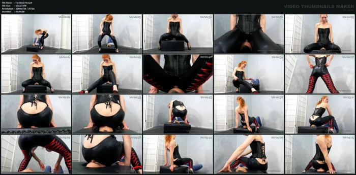 Facesitting Loser - Lady Amy - FACESITTINGGIRLS - MP4