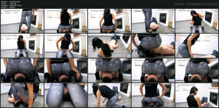 He Stands No Chance Under Mara's Ass - FACESITTINGGIRLS - MP4